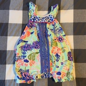 Toddler Matilda Jane Bubble Romper with ruffles